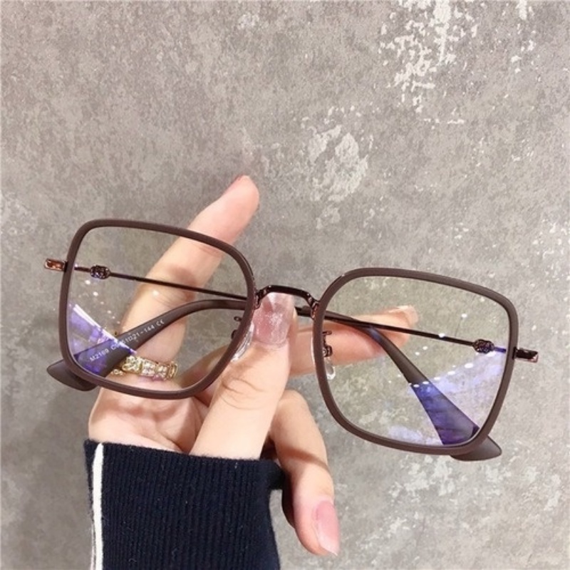 Mắt Kính Gọng Vuông Chống Ánh Sáng Xanh Thời Trang Hàn Quốc