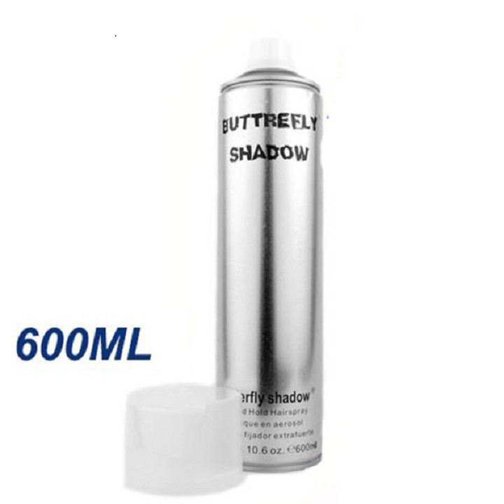 Gôm xịt tóc  Butterfly Shadow : 600ml