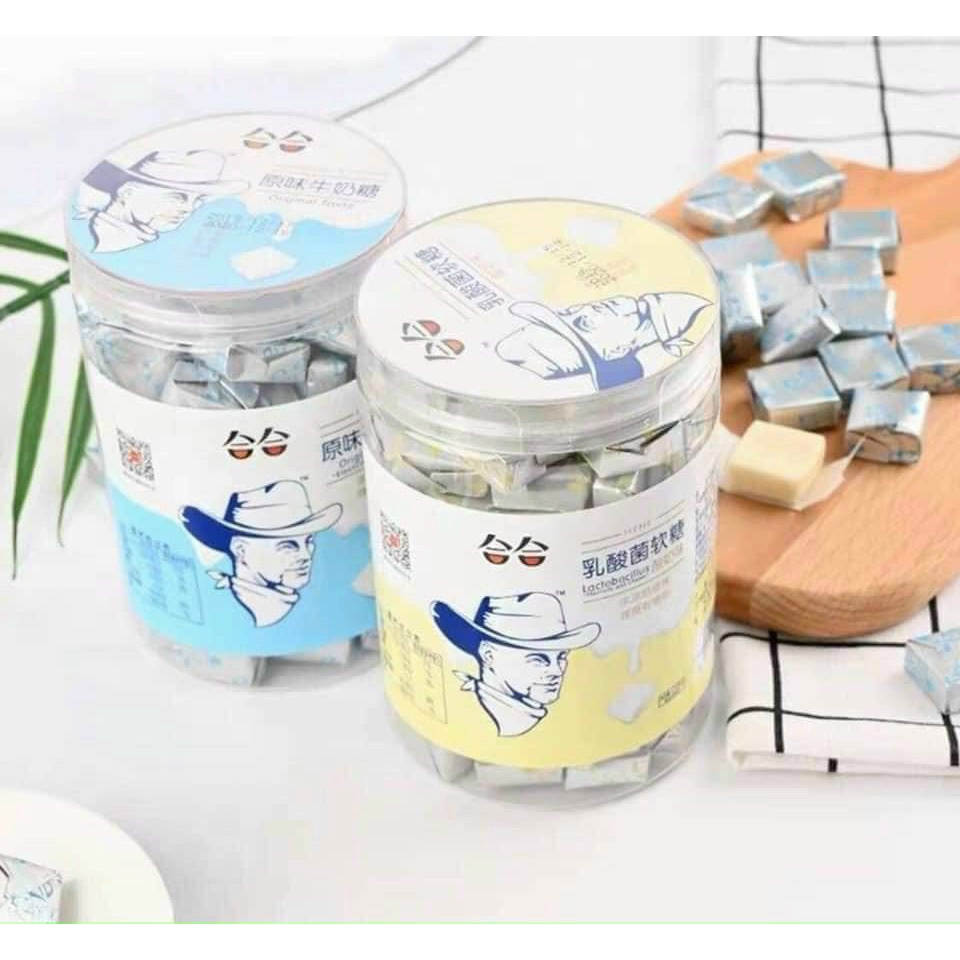 Kẹo Sữa Chua Ông Già Horsh Đủ Vị Béo Dẻo Thơm Ngon BESMILE