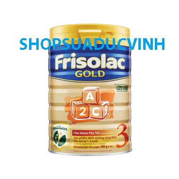 Sữa bột Friso Gold 3 400g (trẻ từ 1-2 tuổi)