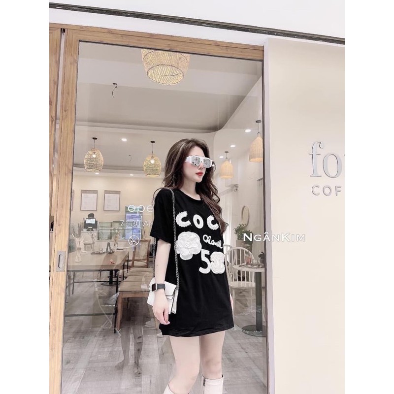ÁO PHÔNG CNL CC KÈM TAG HOA CÀI