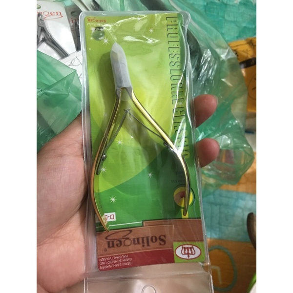 Kìm cắt móng tay, móng chân, cắt da bằng thép không rỉ an toàn