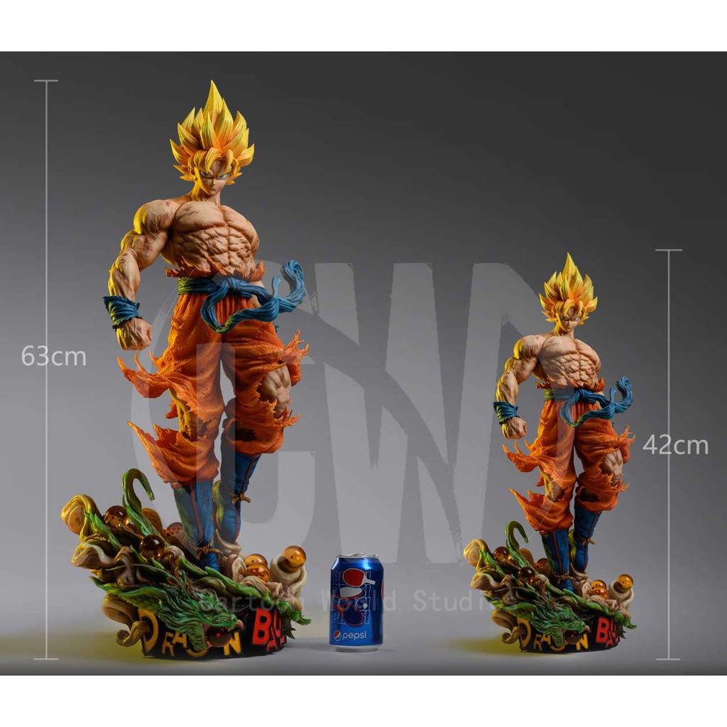 Mô hình songoku super saiyan 1 hàng resin siêu đẹp