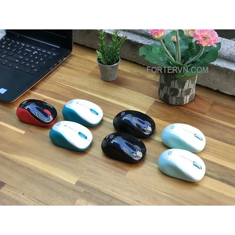 PIN SẠC - Chuột quang không dây Forter V10M – Chính hãng