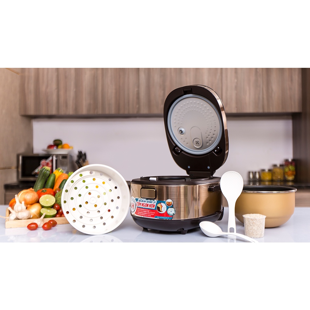 Nồi cơm điện tử 1.5L Sunhouse Mama SHD8955