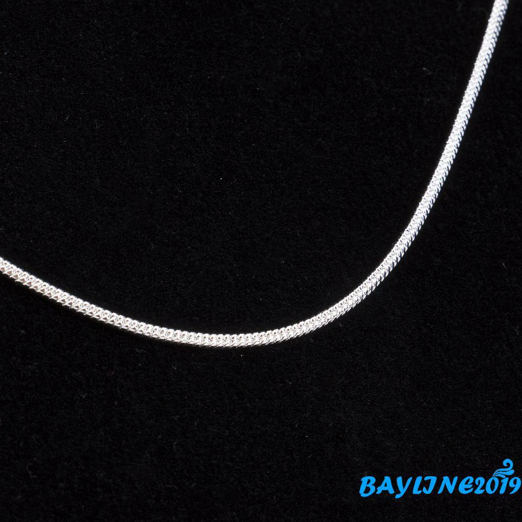 vòng cổ Mạ Bạc Đính Đá Nhân Tạo Thời Trang Cho Nữ