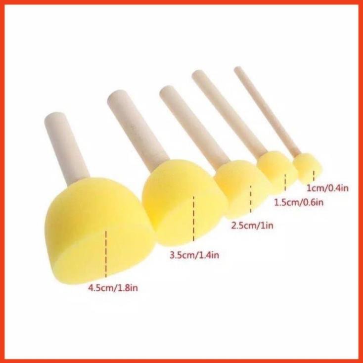 Bộ  5 cây chấm màu vẽ tranh dụng cụ vẽ tranh chấm màu