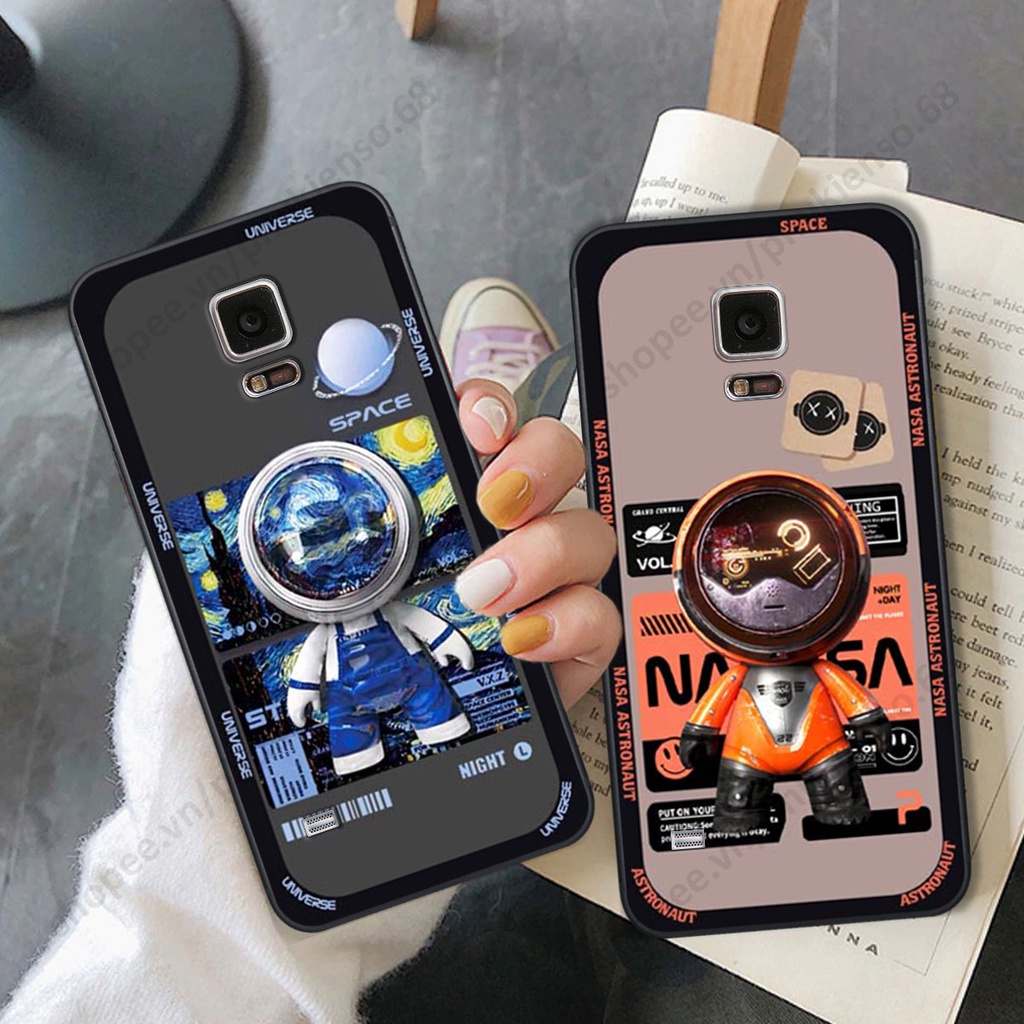 Ốp lưng Samsung Note 4 / Note 5 hình người máy, robot nasa đáng yêu dễ thương