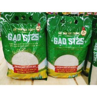 GẠO ST25 GẠO NGON NHẤT THẾ GIỚI TÚI 3KG
