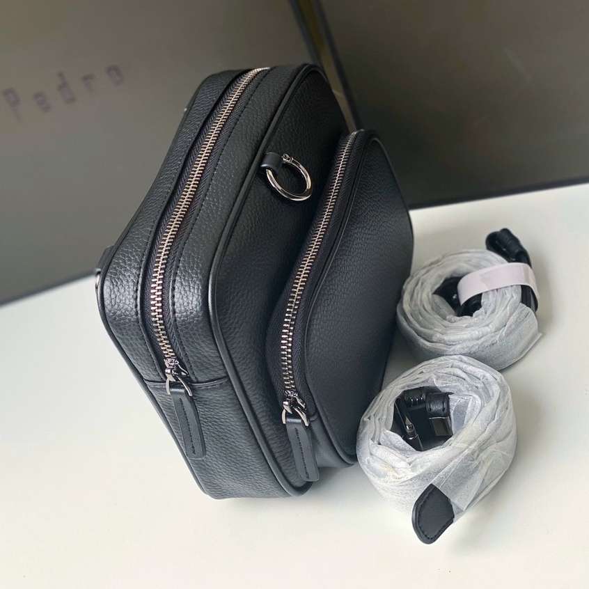 Túi đeo chéo + đeo bụng nam size 20 cm đủ màu