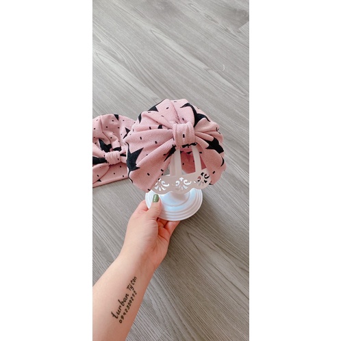 Mũ turban mùa hè cho bé yêu - nhũ mỏng hai lớp