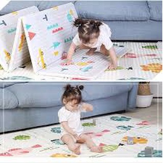 Thảm xốp đệm gấp gọn loại to khổ 1m8 x 2m