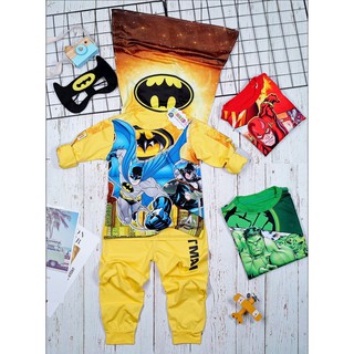 BỘ SIÊU NHÂN SAMKIDS mẫu mới nhất - Set 4 món cực đẹp (100% hình thật)