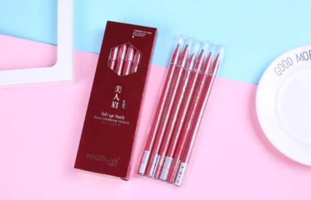 CHÌ KẺ MÀY CỨNG PHẨY SỢI XÉ ĐỎ CHỐNG NƯỚC HAOZILAN | BigBuy360 - bigbuy360.vn