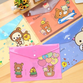 bìa File molang/ rilakkuma A4