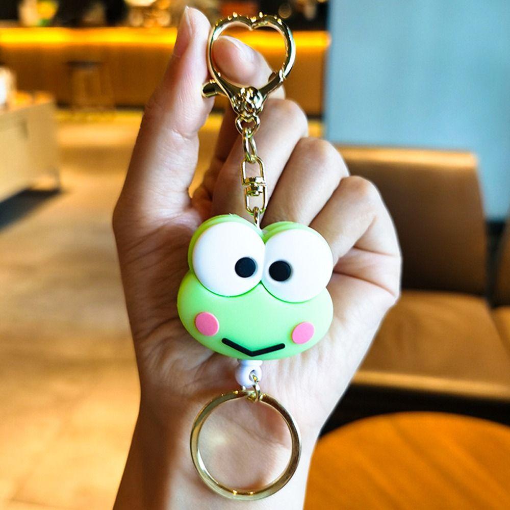 Móc Chìa Khóa Hình Kuromi Ếch Chim Cánh Cụt Melody Cún Cưng Melody Kiểu Hàn Quốc Sáng Tạo Thích Hợp Làm Quà Sinh Nhật Cho Bé