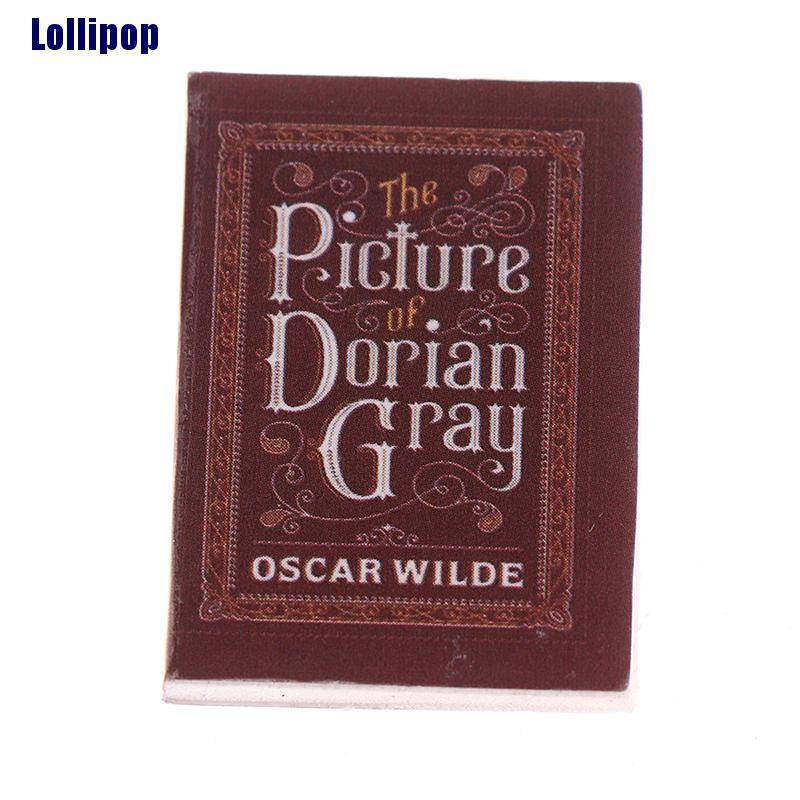 Set 6 mô hình cuốn sách trang trí nhà búp bê tỉ lệ 1/ 12