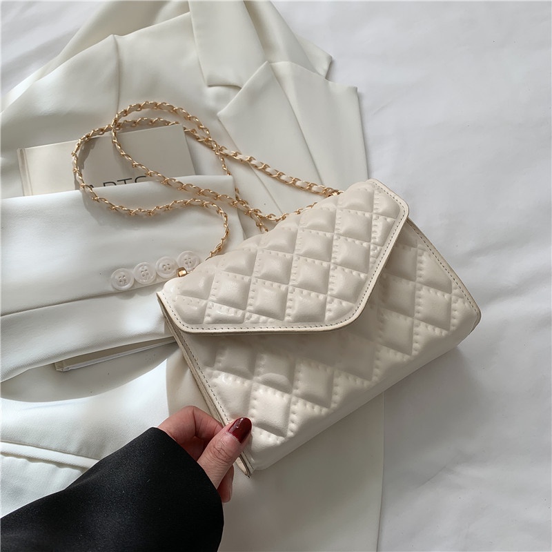 Túi Đeo Chéo Đính Ngọc Trai Thời Trang Nữ Đơn Giản 2022