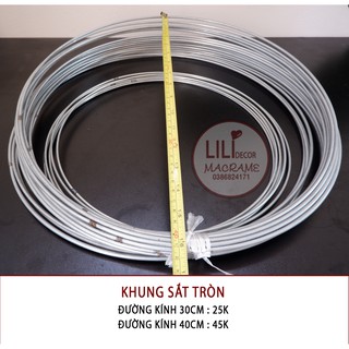 Khung sắt tròn