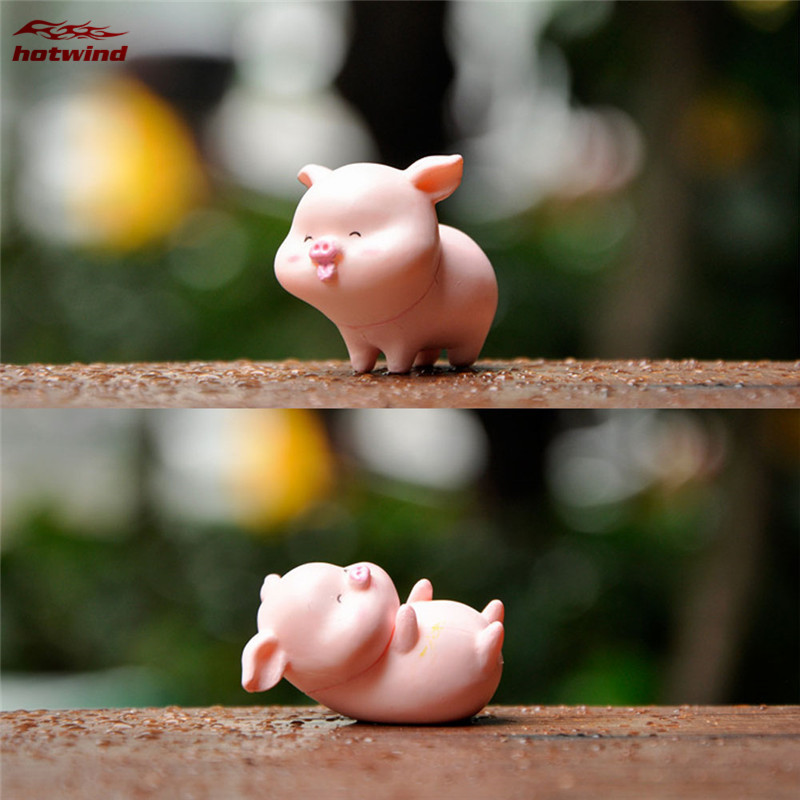 HW Mô Hình Heo Mini Xinh Xắn Dùng Để Trang Trí