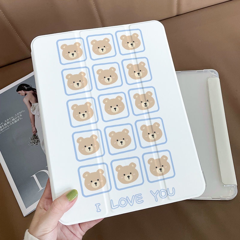 Ốp Bảo Vệ Máy Tính Bảng Có Túi Khí Và Ngăn Đựng Bút Cho Ipad Pro 12.9 Air 5th 2022 9th 8th 7th 6th Pro 11 Inch Air 4 3 2 Mini 6 5 10.2'' 10.5'' 10.9'' 9.7''