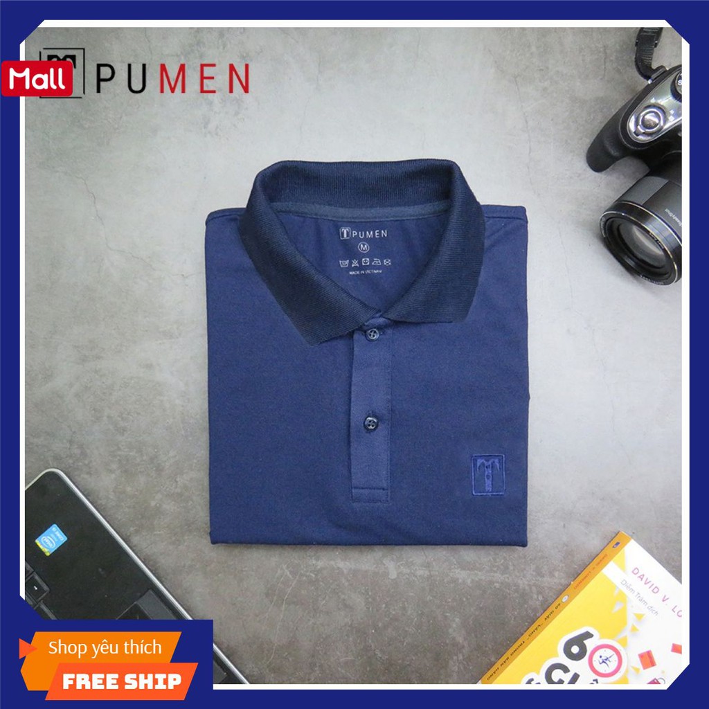 Áo Polo Nam màu Xanh Navy (tím than) siêu đẹp MỀM MỊN MÁT | BigBuy360 - bigbuy360.vn