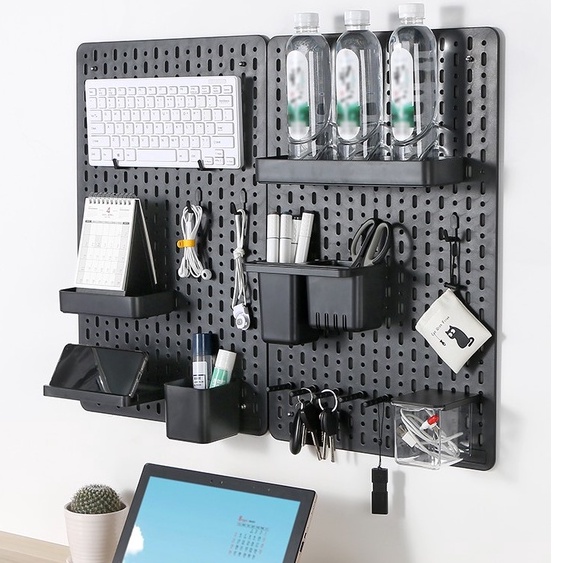 Kệ chia ngăng decor pegboard NB02 kệ dùng cho bảng pegboard NB131 NB132