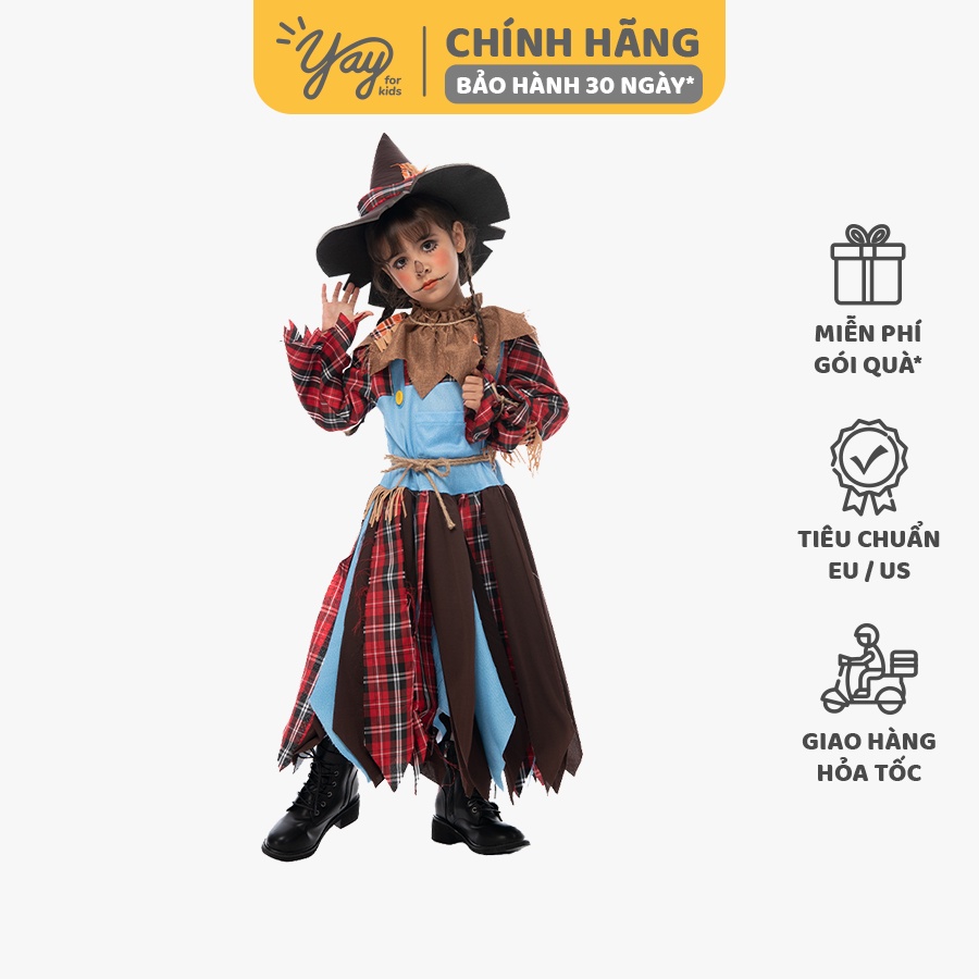 Đồ Hoá Trang Trẻ Em - Bù Nhìn Rơm - FT22964 - Yay