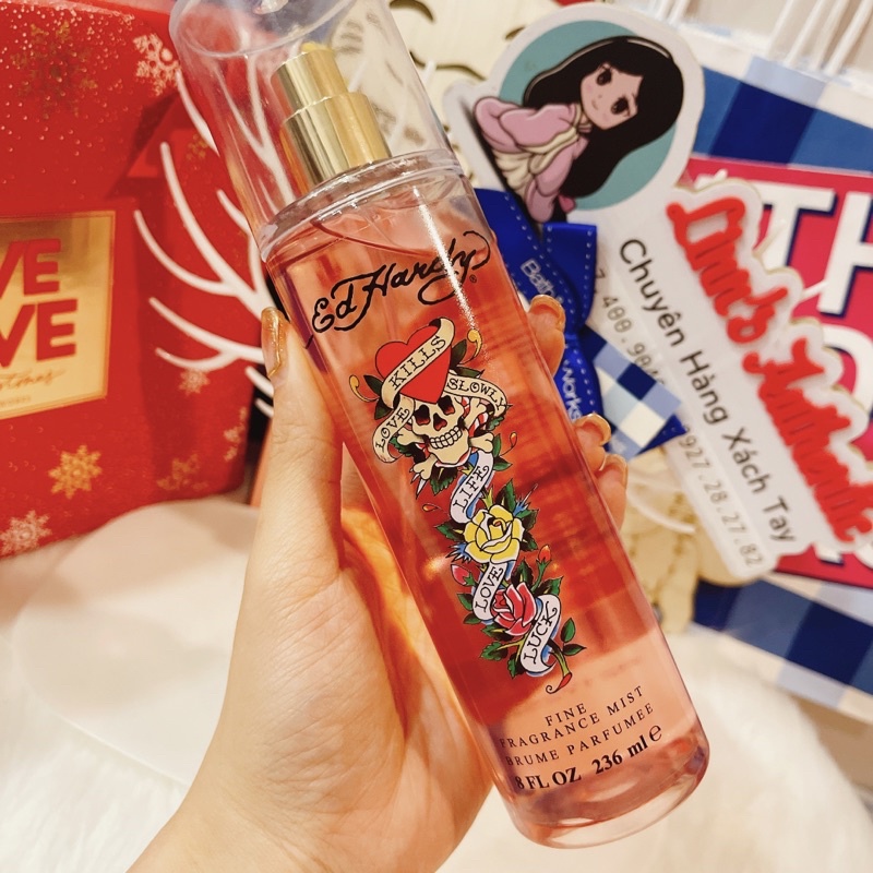 ED HARDY Xịt Thơm Body Mist Toàn Thân Usa