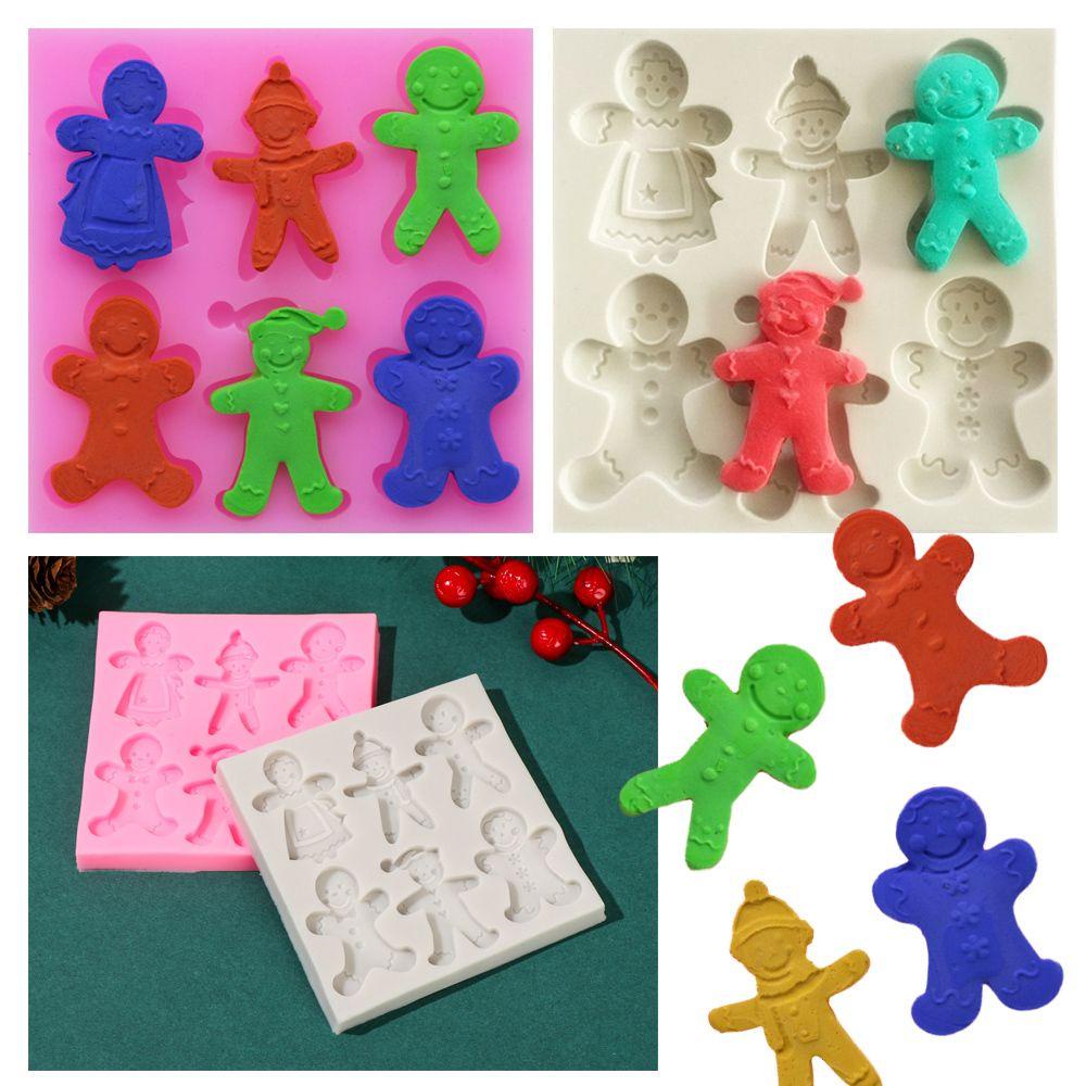 Khuôn Silicone Làm Bánh Gừng / Bánh Mì Thủ Công DIY