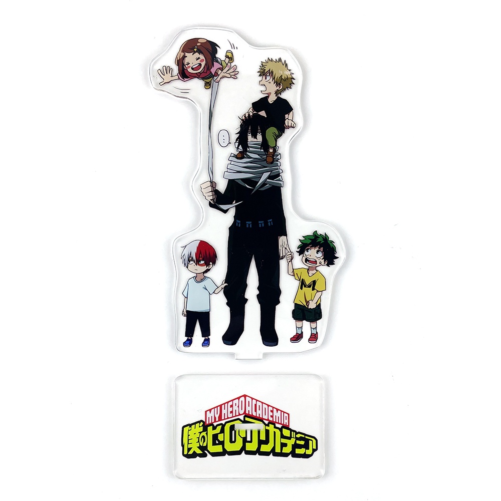Giá Đỡ Trưng Bày Mô Hình Nhân Vật Todoroki Midoriya Bakugou Aizawa Uraraka Bằng acrylic