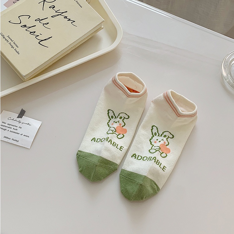 Vớ Thuyền Mỏng Cổ Thấp Phong Cách Nhật Bản Dễ Thương Thời Trang Mùa Hè Cho Nữ