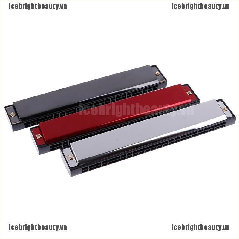 Kèn harmonica 24 Lỗ Chuyên Nghiệp Bằng Kim Loại