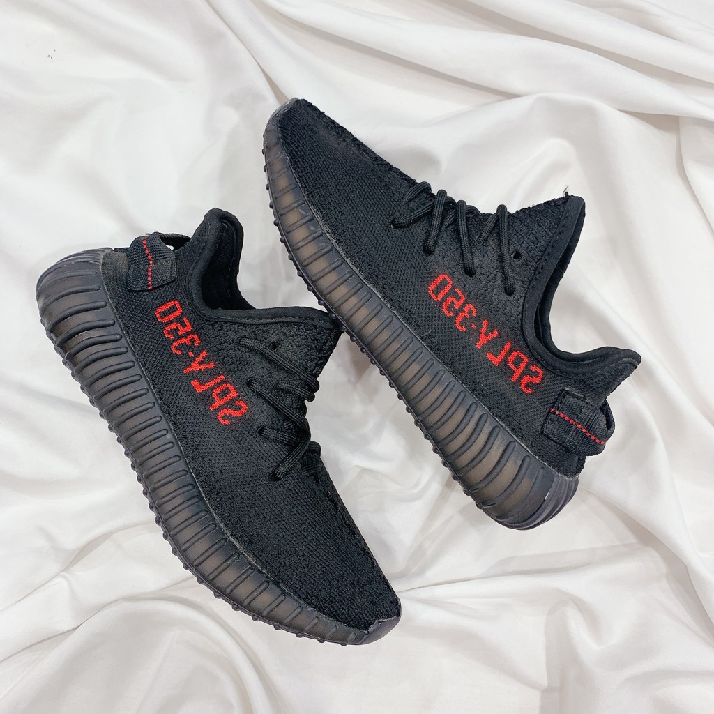 Giày Thể Thao Nam Nữ Ngô Thắng YZ 350 Core Black Red