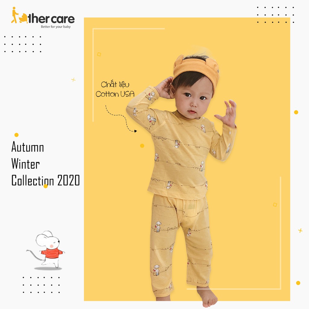 Bộ Quần Áo Trẻ em DT FatherCare Cài Vai - Chuột Little One FC794