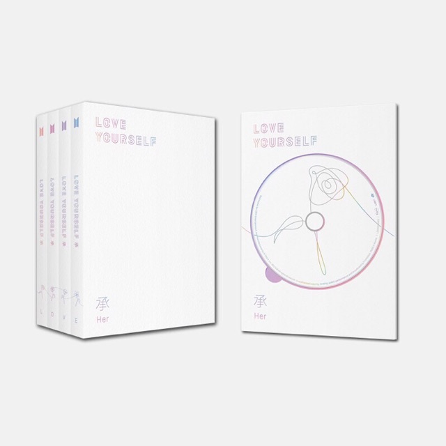BTS ALBUM LOVE YOURSELF HER(Hành chính hãng nguyên seal, có sẵn)