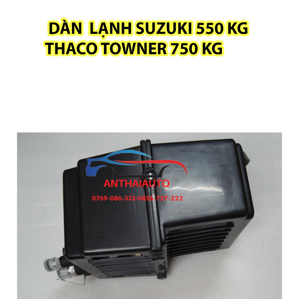 Dàn lạnh cả hộp nhựa Suzuki 550 kg và Thaco Towner 750 Kg hỗ trợ thay thế lắp đặt tại hà Nội