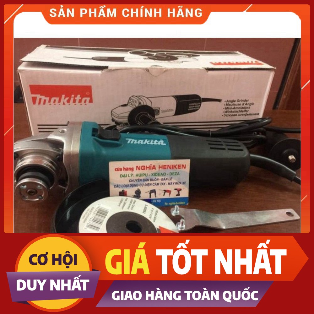 [FREE SHIP] Máy Cắt Cầm Tay Makita 9556HN_840W loại 1 kèm đĩa mài [CAM KẾT CHÍNH HÃNG]