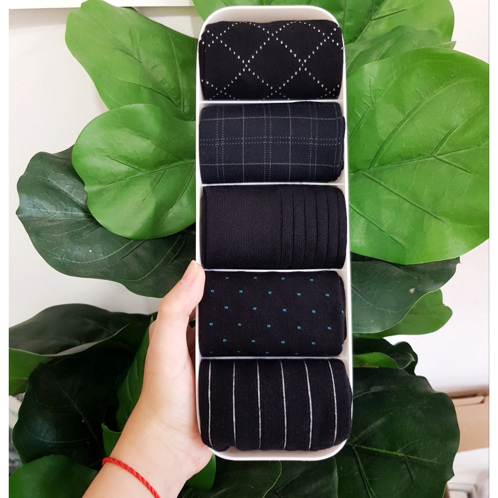 Combo 5 đôi Tất cao cổ cotton công sở - Giao nhanh 2H - Hồ Chí Minh