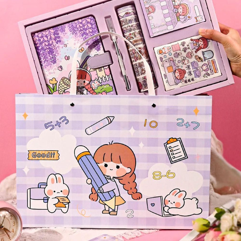 Bộ Sticker Dán Trang Trí Sổ Tay Hình Nàng Tiên Mini Dễ Thương