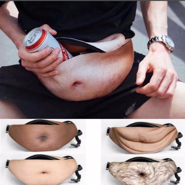 Túi bụng phệ 3D độc đáo( hàng oder)