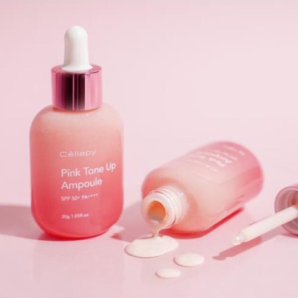 Dưỡng trắng hồng, Serum Cellapy Pink Tone Up Ampoule SPF50+ PA++++