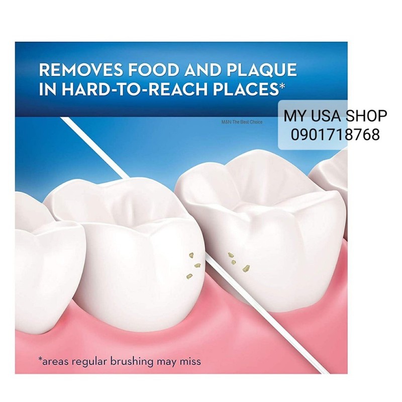 Chỉ nha khoa Glide ❤️ Chỉ nha khoa Oral - B Glide Comfort Plus Floss 264m của Mỹ
