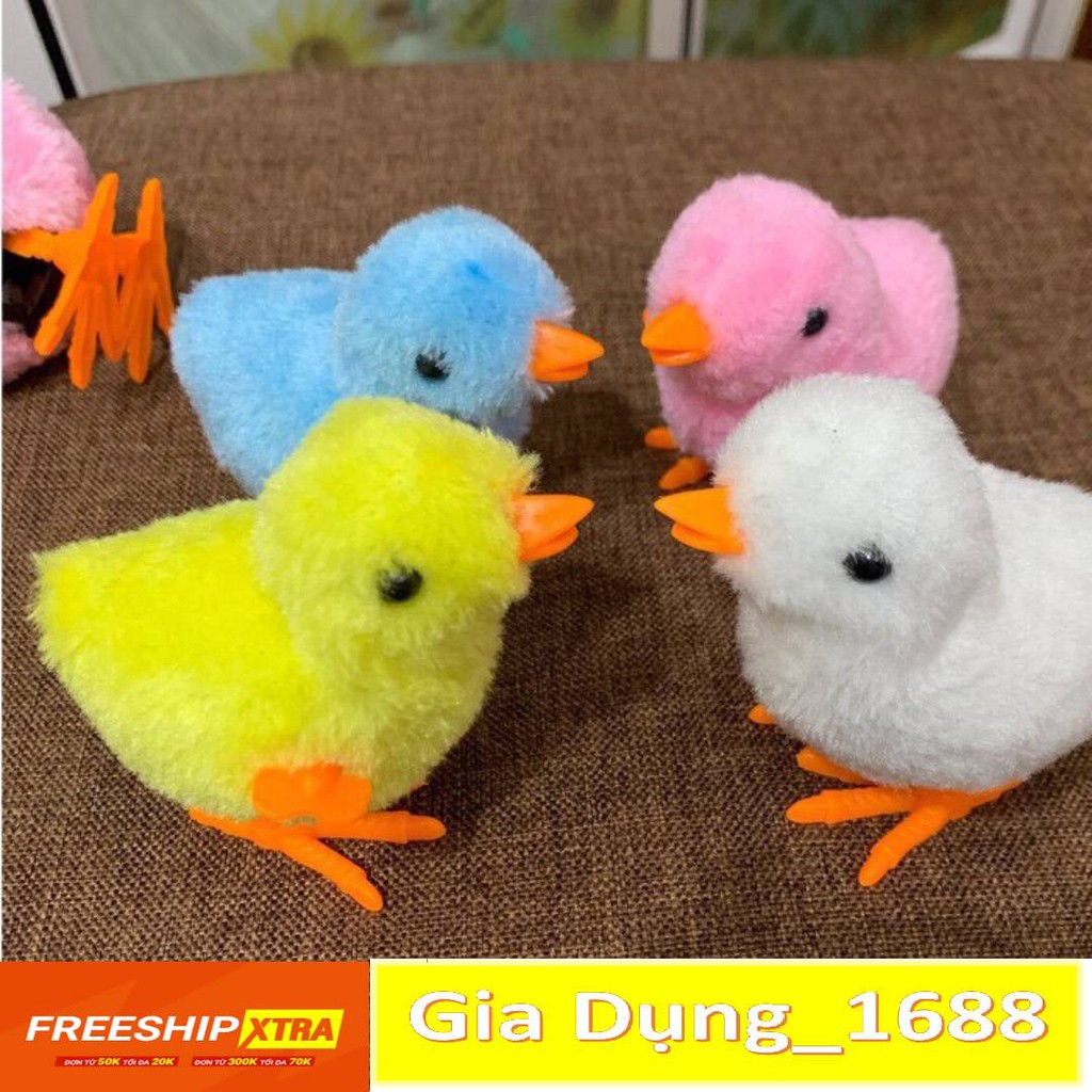 Đồ chơi gà con vặn cótCAM KẾT CHUẨNGà con biết nhảy - Đồ Chơi Gà Con Vặn Dây Cót cute cho bé