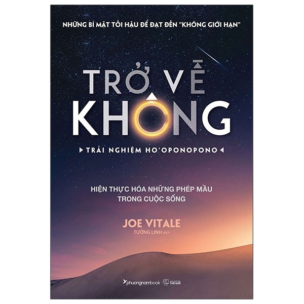 Sách Trở Về Không - Trải Nghiệm Ho'oponopono