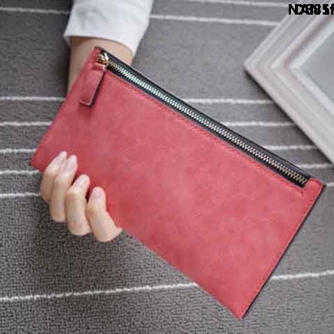 Ví Dài Đựng Thẻ Có Khóa Kéo Đa Năng Tiện DụngTúi Xách Nữ Kiểu Dáng Đơn Giản Thời TrangVí Ngắn Sức Chứa Lớn Phong Cách Hàn Quốc Cổ Điển Thời Trang