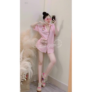 ÁO SƠ MI SỌC FORM RỘNG (KÈM VIDEO HÌNH THẬT)