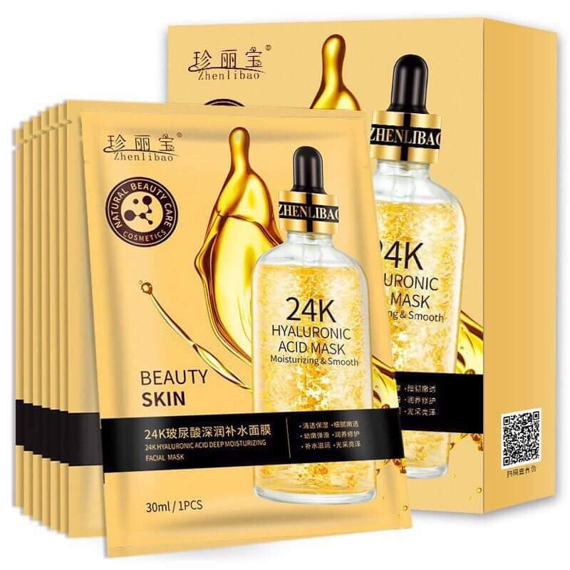 Mặt nạ vàng gold 24k dạng miếng 1 MIẾNG