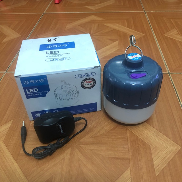 Bóng Đén LED Sạc - Tích điện 50W mã sp: LZW-228