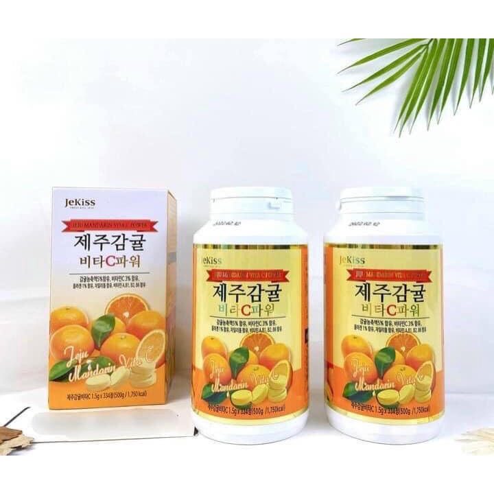 Viên Ngậm Bổ Sung Vitamin C, Tăng Cường Đề Kháng Và Hệ Miễn Dịch Jeju